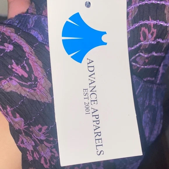 NWT Advance Apparels Multicolor Patchwork Jumpsuit - Picture 3 of 5